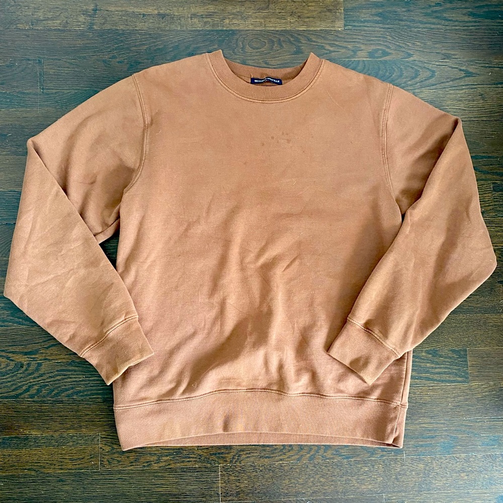 Brandy Melville Brown Crewneck
